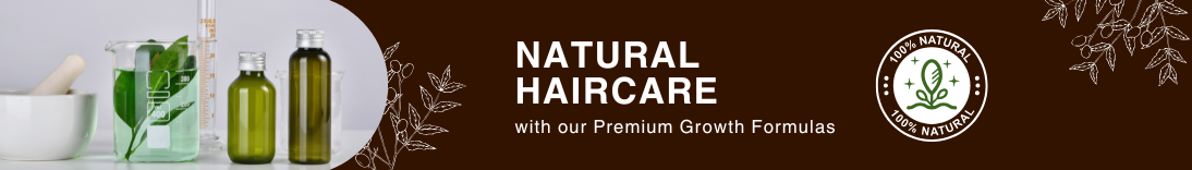 Natural Ayurvedic Hair Care Products Banner