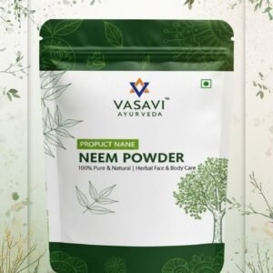 Neem powder - Ayurvedic Neem Powder for Face Pack, Hair Pack & Daily Wellness